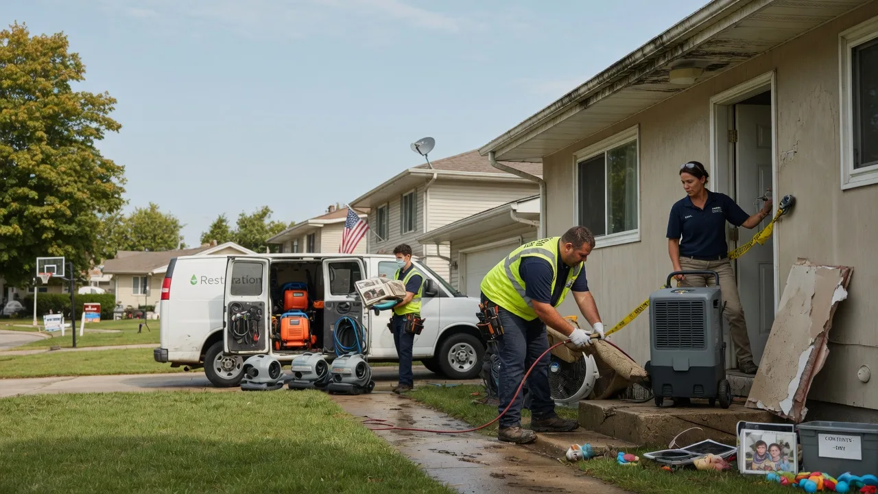 Water Damage Restoration in Denham Springs, LA near me